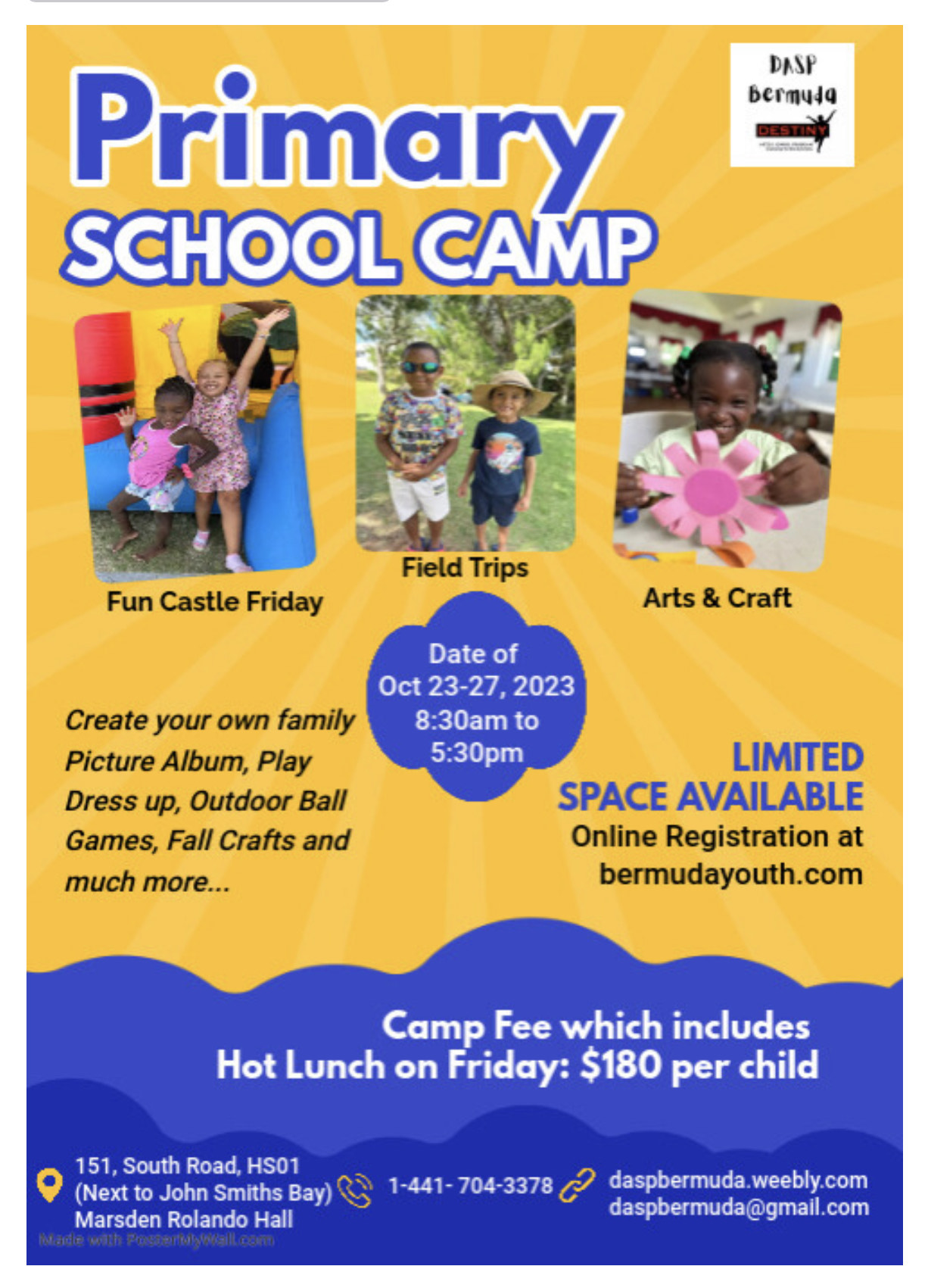 DASP – Primary School Camp