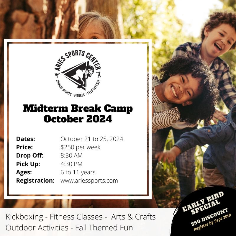 Aries Sports Center Mid-term Break Camp