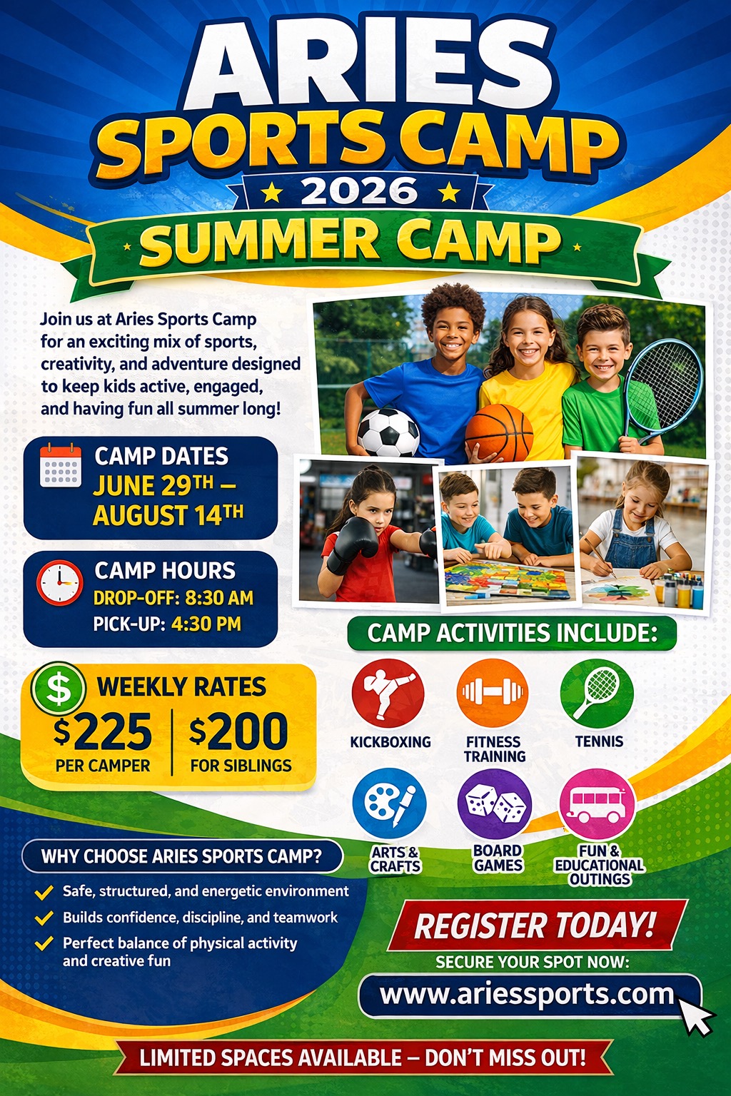 Aries Sports Camp